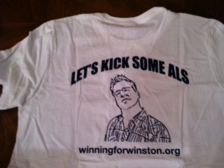 Let's Kick Some ALS T-Shirts - White